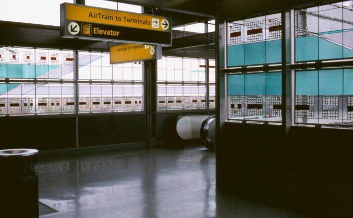 Newark Liberty International Airport Air Train Station